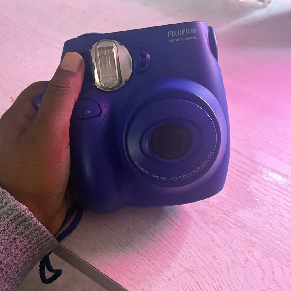 Fujifilm Vibrant Blue Instant Camera